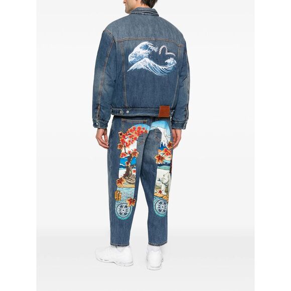 Moose Knuckles Blue Jackets - Denim Jackets Men